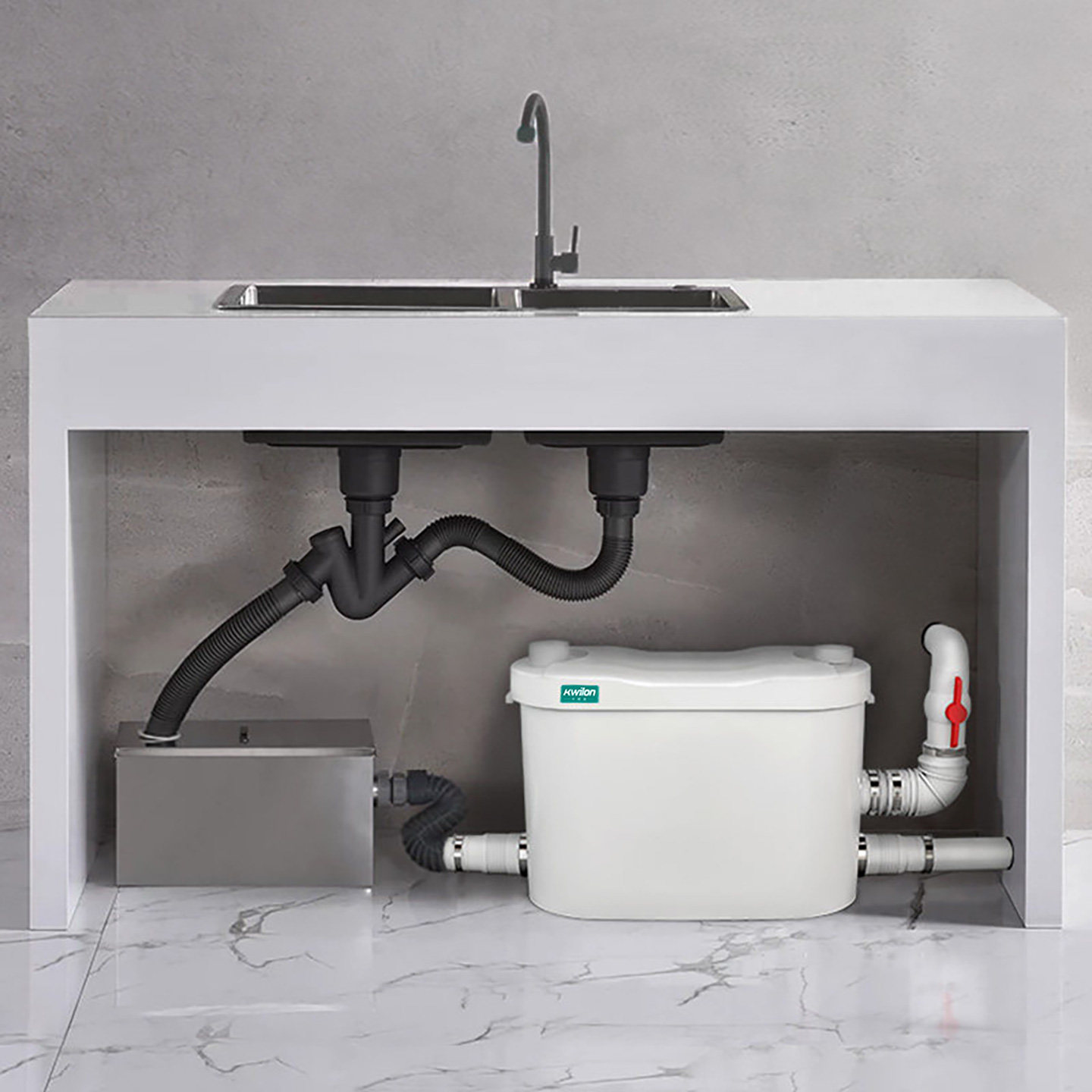 家用污水提升泵地下室商场厨房奶茶店洗手盆污水排污提升器商用,淘宝优惠券,粉丝福利购,淘宝优惠卷