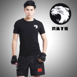 Камуфляжная летняя тактическая футболка с коротким рукавом, дышащий комплект для тренировок, с вышивкой