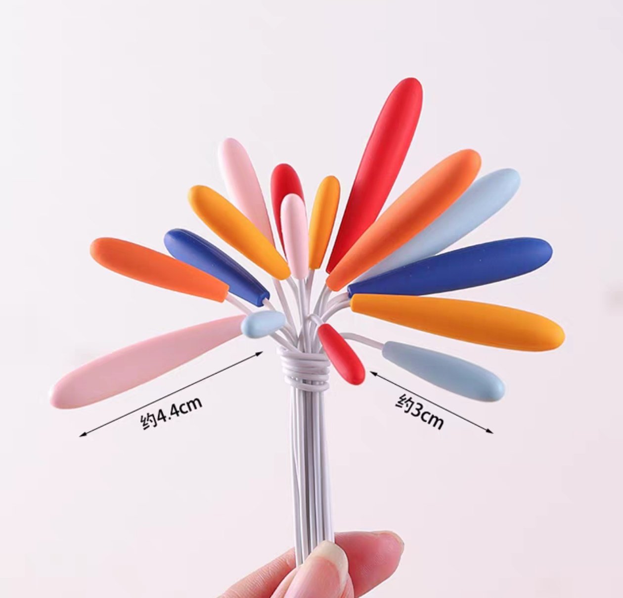 2026新年蛋糕装饰软胶彩色DIY礼花曲线蜡烛元旦跨年派对装扮插件,淘宝优惠券,粉丝福利购,淘宝优惠卷