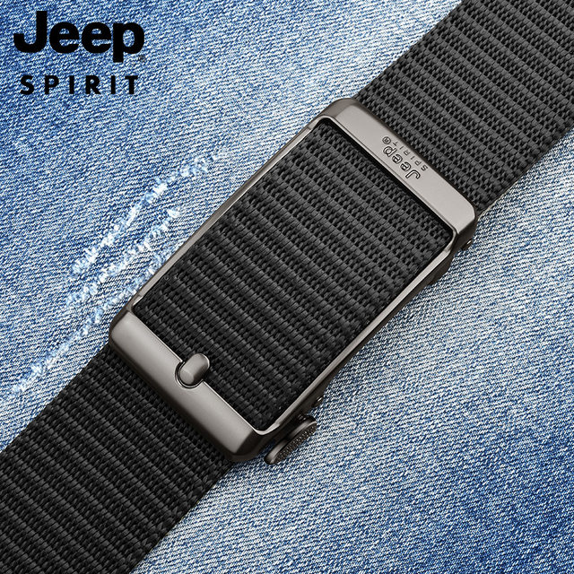 Brand authentic automatic buckle canvas belt versatile Brand authentic automatic buckle canvas belt versatile