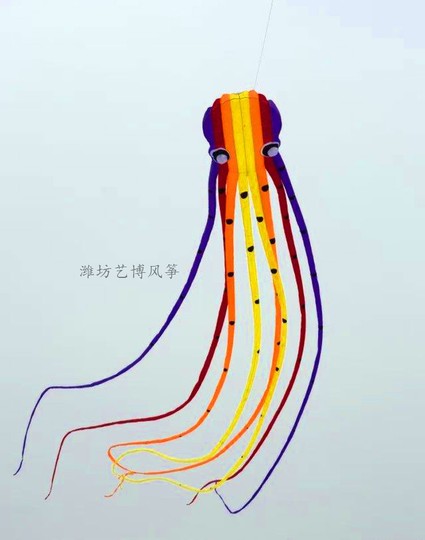 天际漫步者风筝正品新款八爪鱼章鱼软体风筝大型成人高档易飞无骨