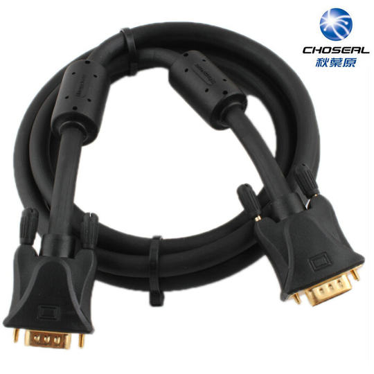 秋叶原 vga线电脑显示器连接线投影仪大屏高清台式机显示屏视频线