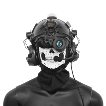 Thieves WZJP Skull skull single hole black cotton headgear hood riding protective mask headgear mask game cosplay