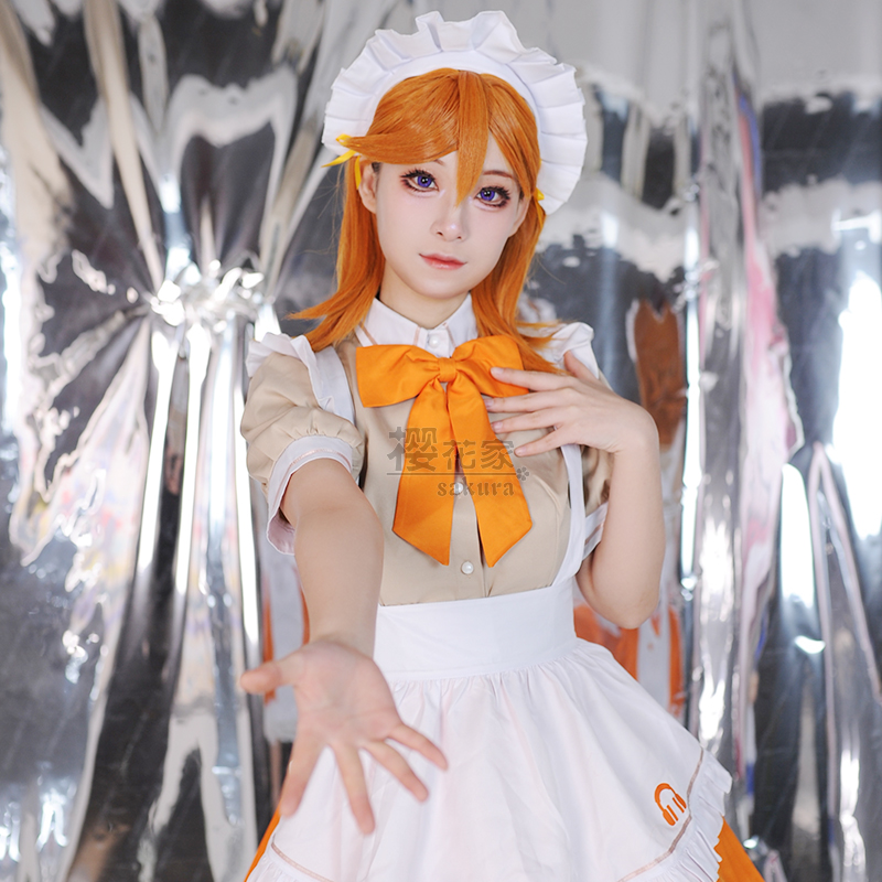 Lovelive Liella星团 香音可可砂都堇恋 女仆装 cosplay服装 - 图2