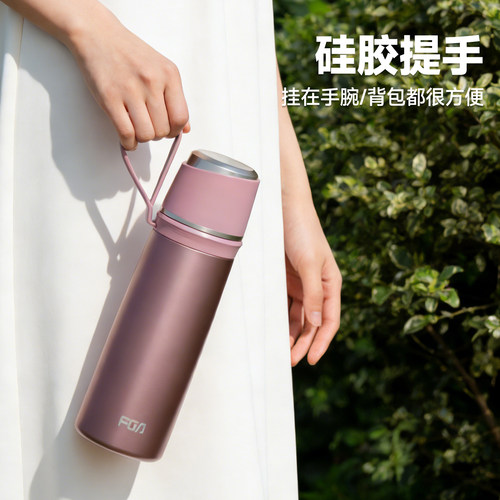 富光保温杯女士高颜值316不锈钢水壶学生儿童便携泡茶保温水杯男 - 图3