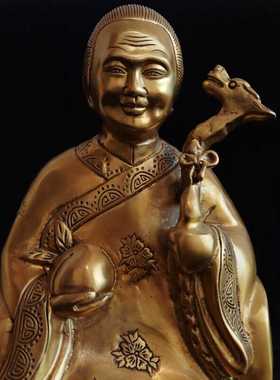 黑老太太黄铜铸造黑妈妈