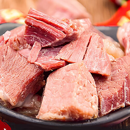 山西特产冠云平遥牛肉258g*3袋小包分装零食手撕冷吃早餐真空熟食 - 图2