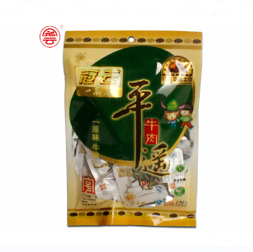 山西特产冠云平遥牛肉128g熟即食真空休闲零食酱卤小包装冷吃手撕 - 图3