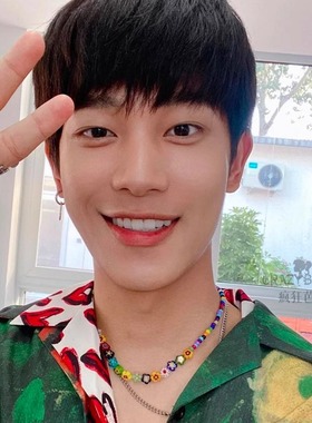 波西米亚风~热巴同款多彩项链