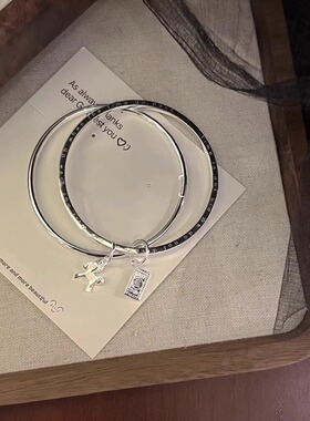 马上有钱！双层手镯轻奢小众手环