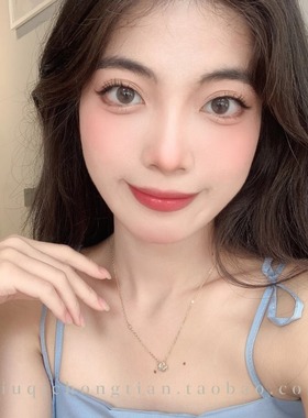 精致高级感温柔小花项链锁骨链