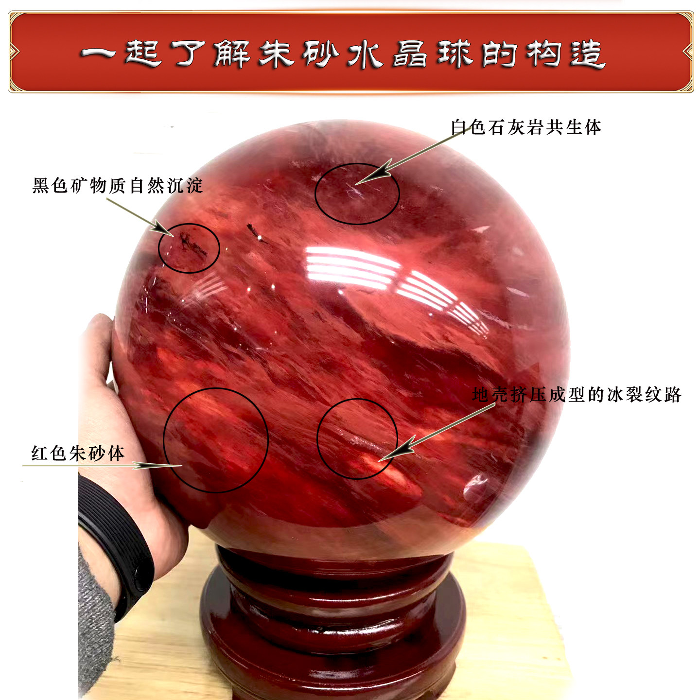 厂家直销正品朱砂球 天然红色水晶球摆件 天然原石原矿红色朱砂石,淘宝优惠券,粉丝福利购,淘宝优惠卷