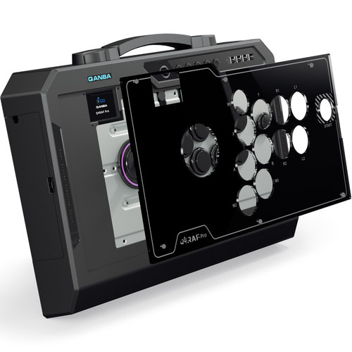 QANBA/拳霸Q4Pro 8K智能街机摇杆有线无线2.4G蓝牙三模11键自定义映射支持PC/Mac/安卓/ 街霸6 steam饿狼传说 - 图2