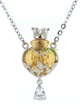 迷你女款助财琉璃吊坠毛发容器