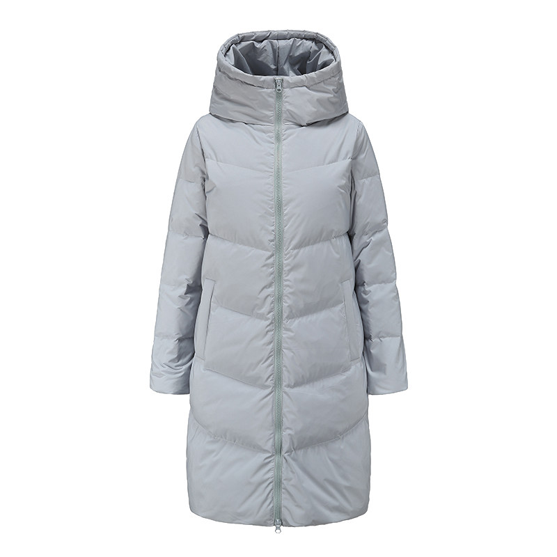 高梵中长款女2021年新款冬羽绒服 高梵潮美羽绒服