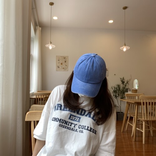 复古水洗-小赵推荐韩版日常搭配卡其色软顶鸭舌帽 男女百搭棒球帽 - 图2