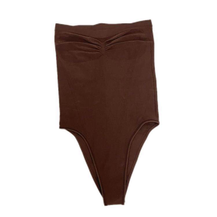 heels弹力拼接抹胸连体衣百搭咖色高弹力黑色高跟鞋短裤钢管舞,淘宝优惠券,粉丝福利购,淘宝优惠卷