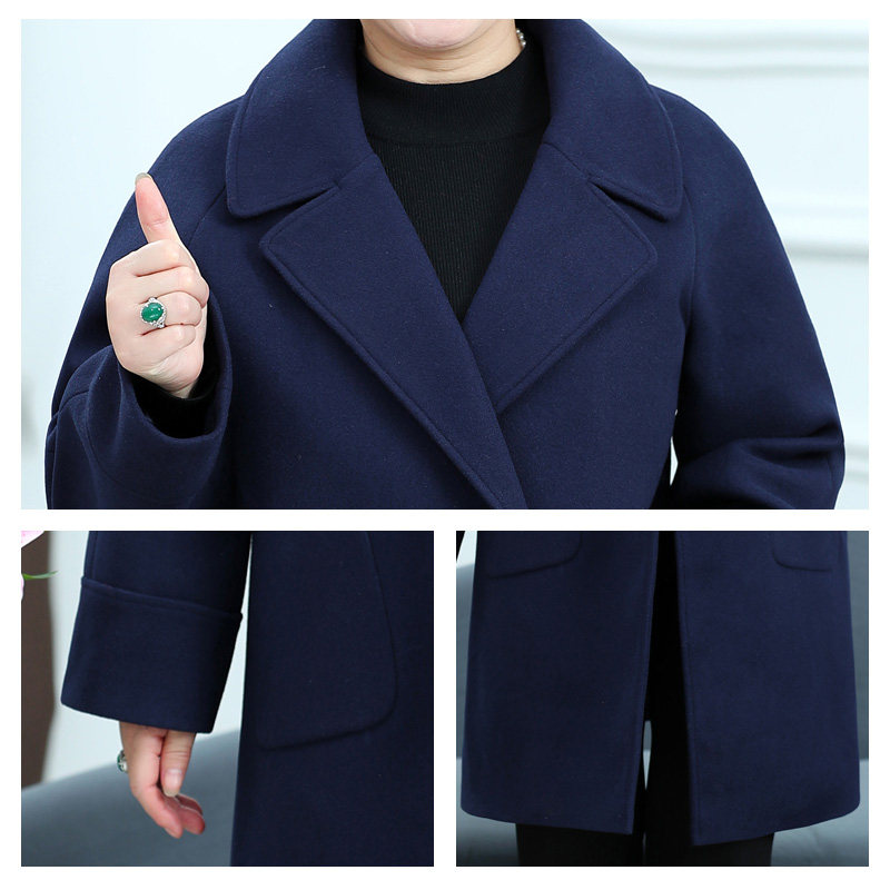 200斤女装胖妈妈中老年气质潮风衣 闪闪情缘中老年女装