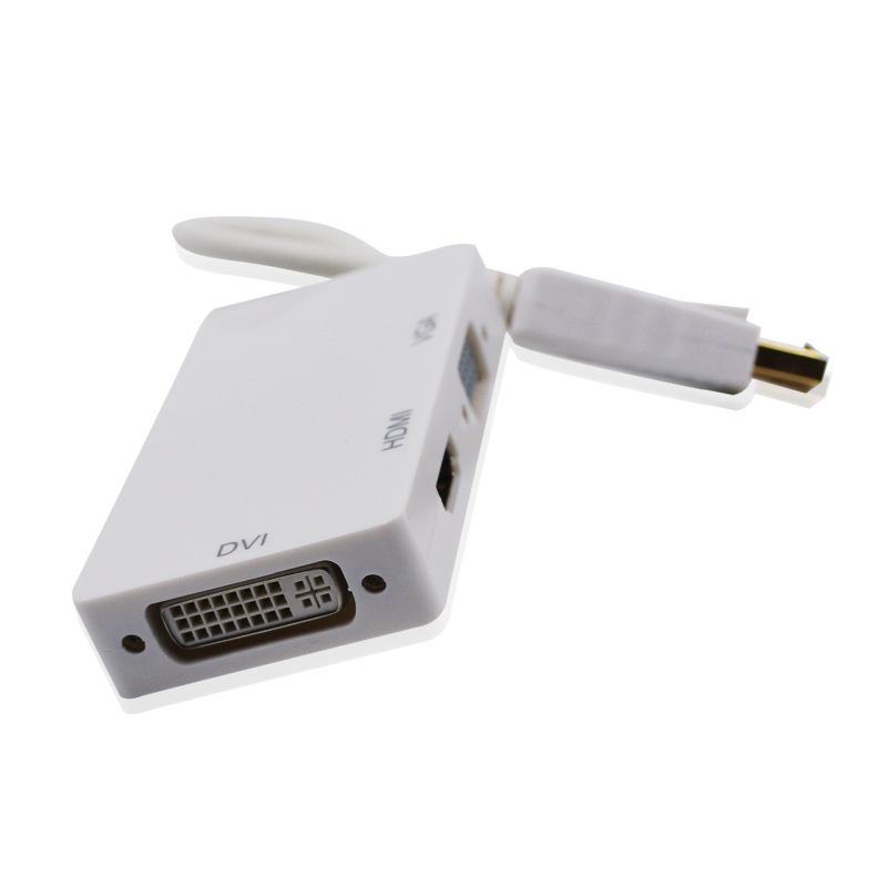 DP转hdmi dvi vga 三合一转接线 HDMI/DVI/VGA DP显卡视频转换器 - 图3