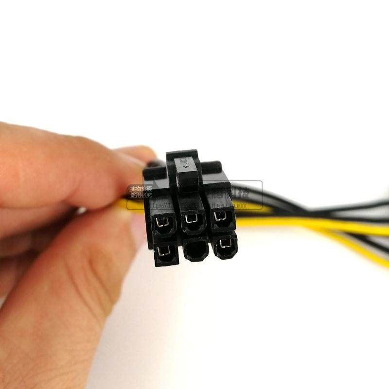 6PIN显卡供电线一分二 双sata电源15Pin转6P显卡反向电源线15针,淘宝优惠券,粉丝福利购,淘宝优惠卷