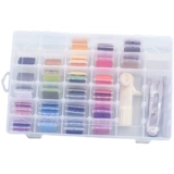 Cross -STITCH BOX IGLE WIREAR BOX EMMODERY WIRTENS LIVERS Установите коробку для хранения домашнего хранения пластиковой набор пластиковых инструментов