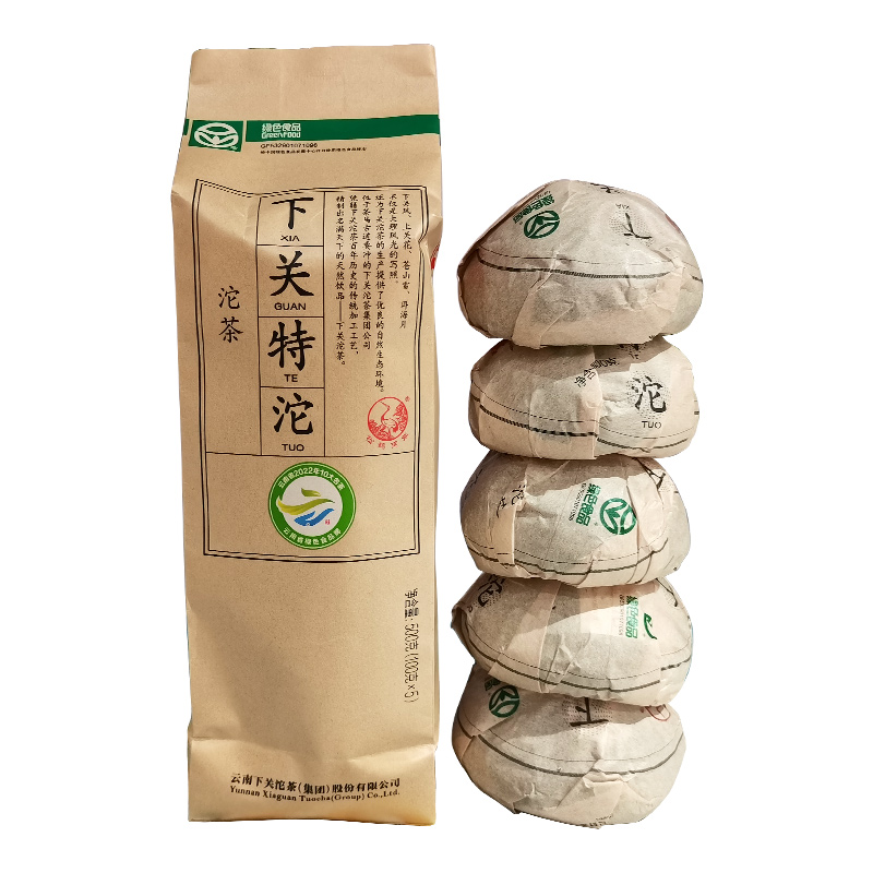 下关沱茶新品2024年下关特沱新沱茶500g云南普洱茶生茶经典口粮茶-图3