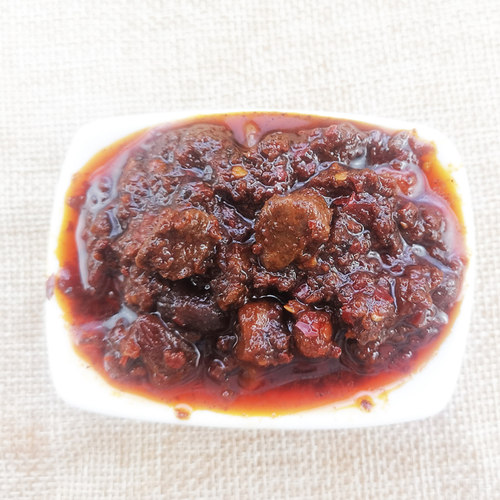 安徽特产阜阳黄牛肉1600g组合礼盒 五香牛腱 香辣牛肉酱 口孜牛肉 - 图2