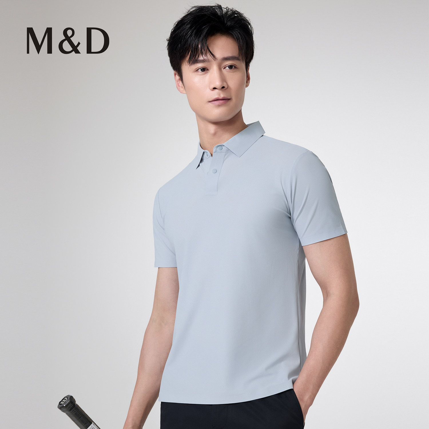 【无痕微弹】名盾短袖Polo衫男夏凉感休闲风商务休闲t恤上衣 CX