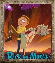US plays Rick and Mottis fifth season of Rick and Morty Season 5 Sino-British propaganda painting