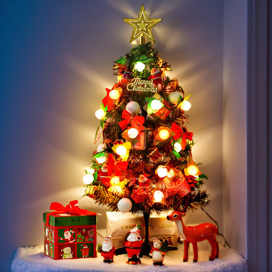 Desktop Christmas tree home ornaments Christmas decorations