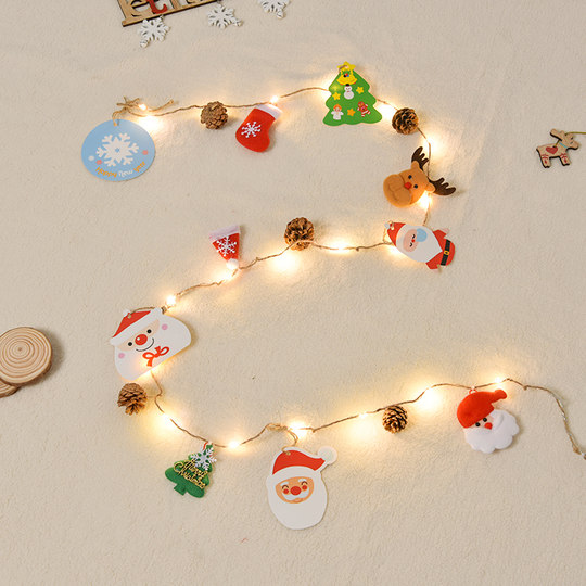 Christmas decoration holiday decoration scene arrangement hanging ornaments
