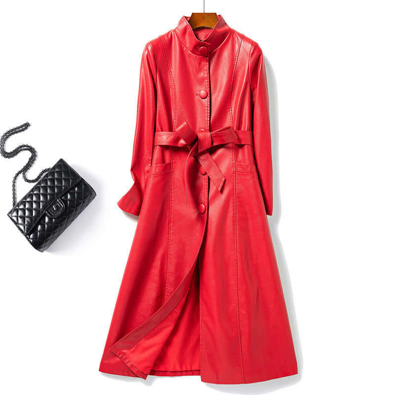 2025秋冬新款海宁真皮皮衣女中长款绵羊皮修身过膝加大码风衣外套,淘宝优惠券,粉丝福利购,淘宝优惠卷