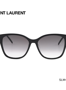 YSL圣罗兰细框墨镜SLM48