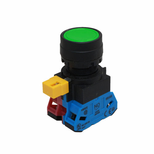IDEC和泉 22mm 自复位按钮开关 HW1B-M110G 101R 111Y S W B CB10 - 图0