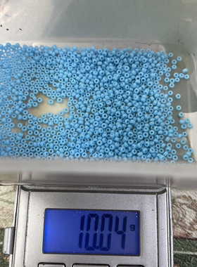 正品 御幸 松石蓝色 miyuki 2mm 413 玻璃米珠DIY流苏发簪辑珠头