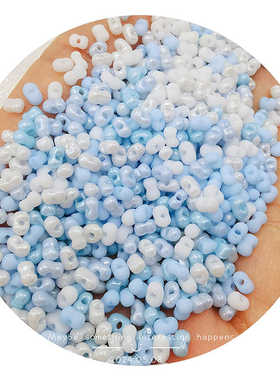 奶油磨砂DIY手工挂链玻璃