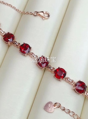 圆形玉石日韩风礼物手链