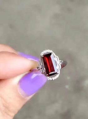 925纯银活圈戒指空托戒指空托