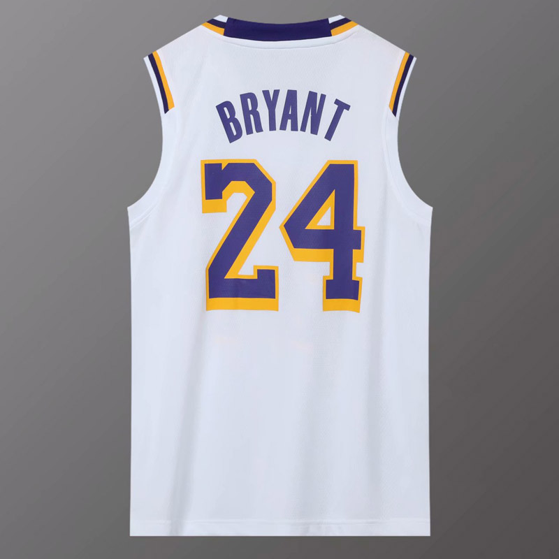 科比球衣KB纪念版篮球服背心8号24号复古球衣KOBE比赛服曼巴精神 - 图3