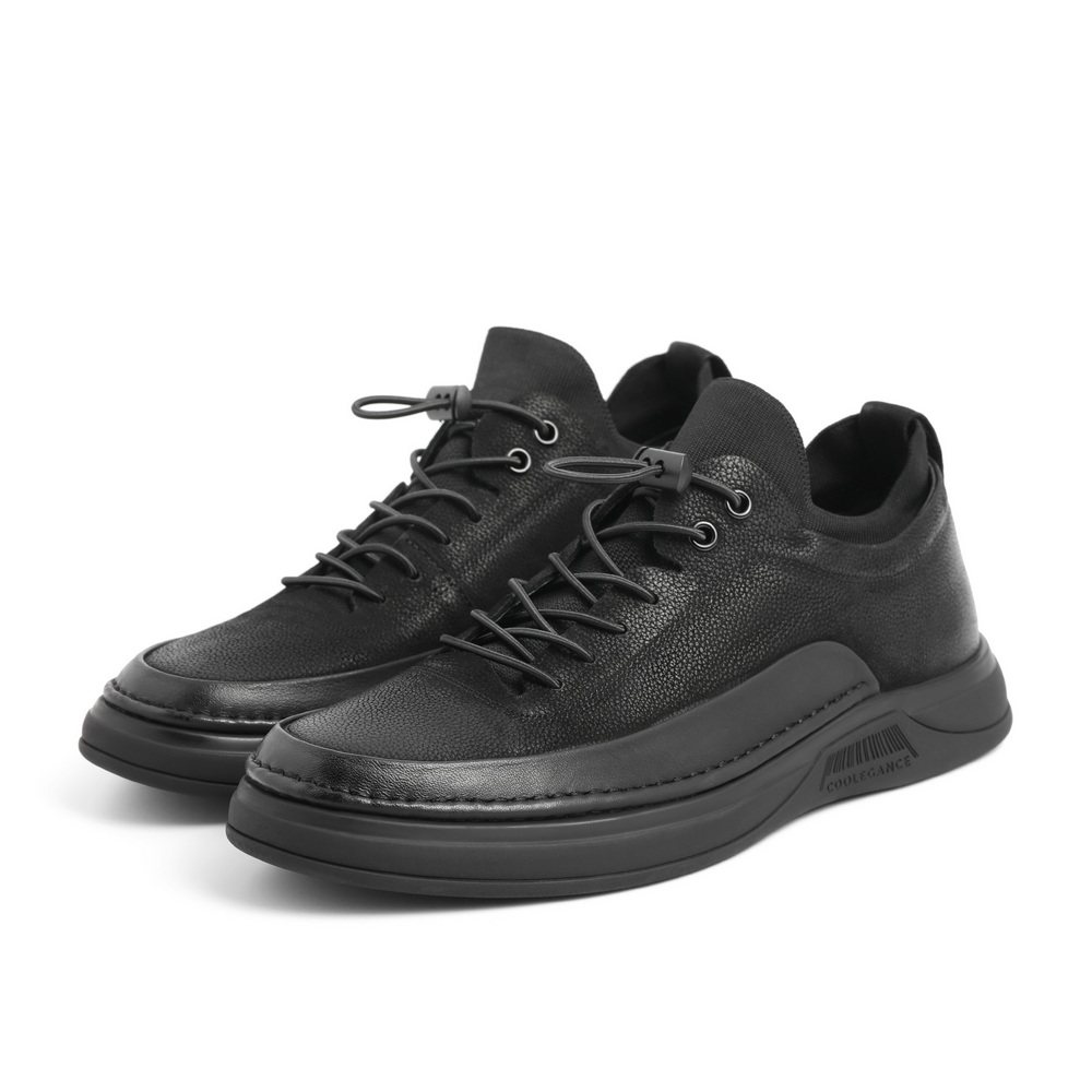 百丽板鞋男士冬季新品商场同款男鞋 百丽休闲板鞋