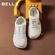 Belle women's shoes simple and versatile white shoes women's 26 spring new sports and leisure sneakers