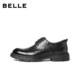 Belle Men's Shoes Business Genuine Leather Shoes Men's Spring New Wedding Shoes Thick Sole Heightening Formal Shoes A2306AM6