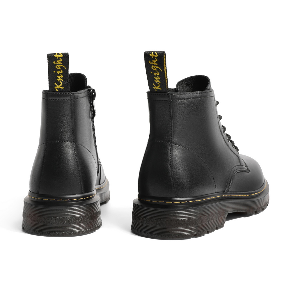 百丽黑色百搭款马丁靴男款冬男鞋 百丽马丁靴