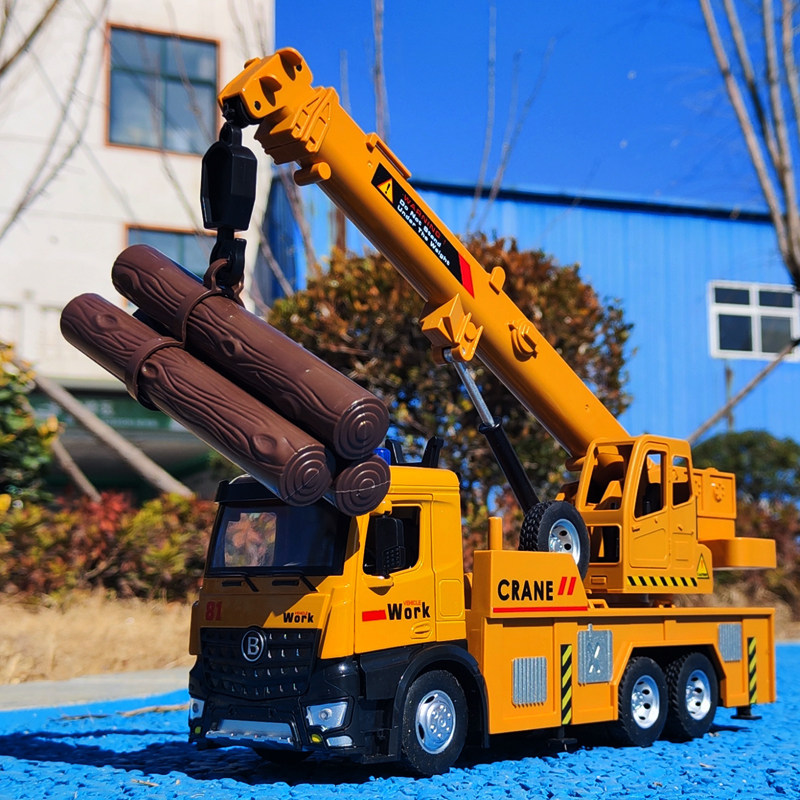 大号合金工程车玩具洒水车吊车起重机登机车清障救援车挖掘搅拌机,淘宝优惠券,粉丝福利购,淘宝优惠卷