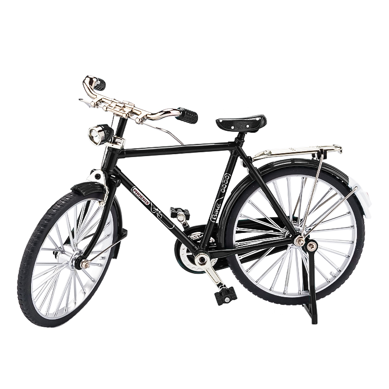 合金28大杠自行车模型可以DIY拼装组装玩具小汽车脚踏车洋车子 - 图3