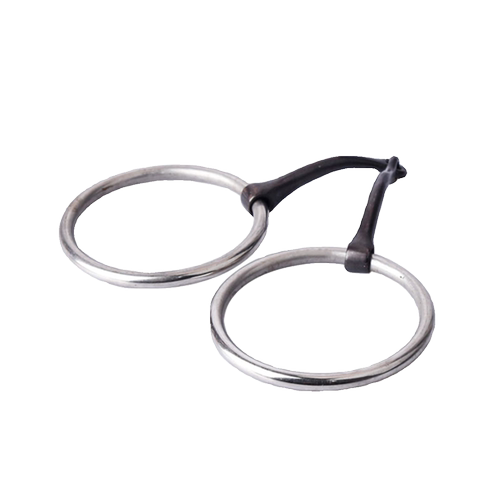 Cavassion游环钨钢两节衔铁马具嚼子马术用品装备口衔8209263 - 图3