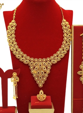 2021迪拜真金前卫首饰欧美