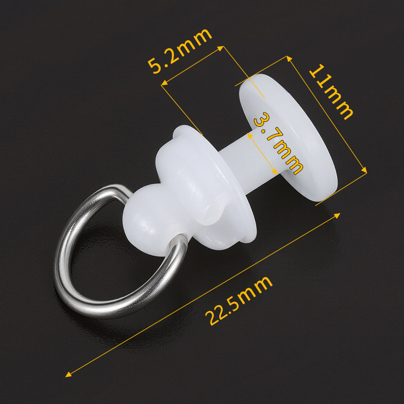 【不锈挂环】窗帘轨道滑轮纳米轮子静音滚轮滑道扣环老式挂钩配件,淘宝优惠券,粉丝福利购,淘宝优惠卷