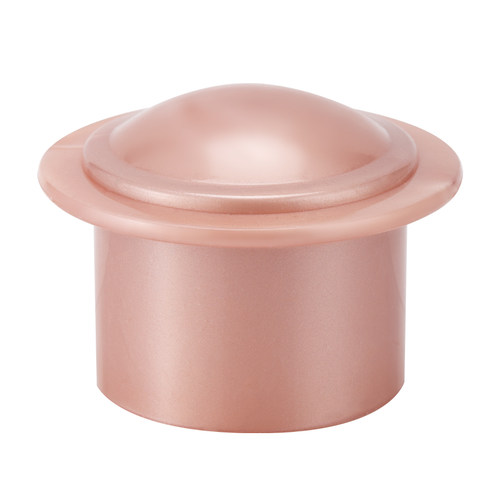 窗帘杆堵头封头通用罗马杆装饰头加厚艺术头窗帘配件封口套头辅料 - 图3