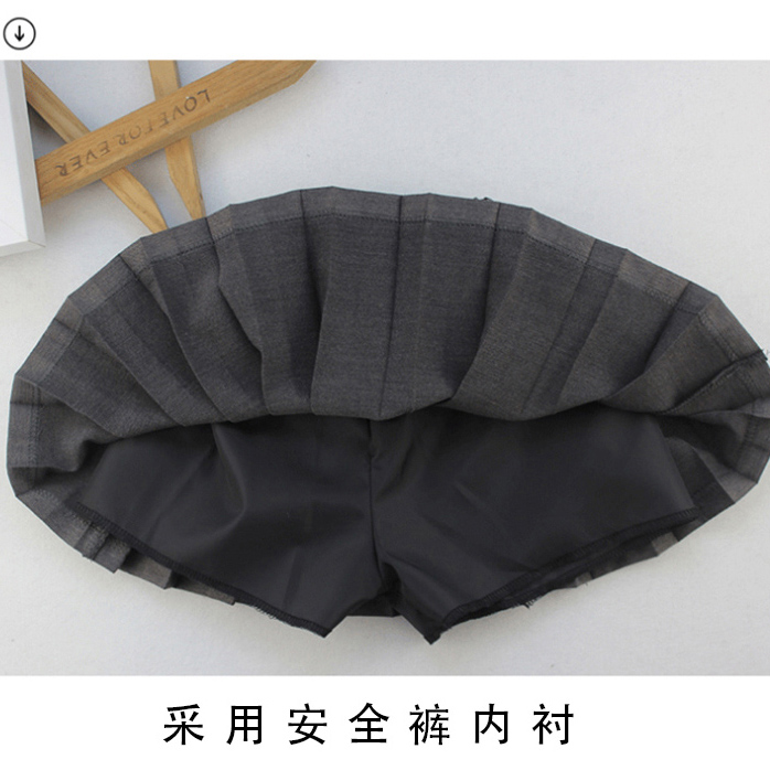 女童校服裙儿童百褶裙半身裙春秋大童小学生学院风裙子藏蓝色短裙,淘宝优惠券,粉丝福利购,淘宝优惠卷